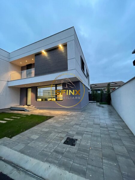 Pipera Modern, fully furnished villa, close to Cambridge School and Jolie Ville